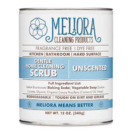 meliora cleaning scrub can