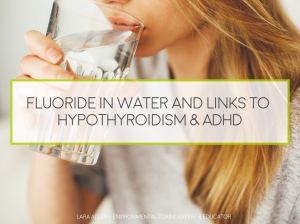 woman drinking water fluoride and hypothyroidism