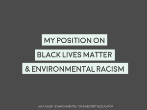 BLM & Environmental Racism Blog